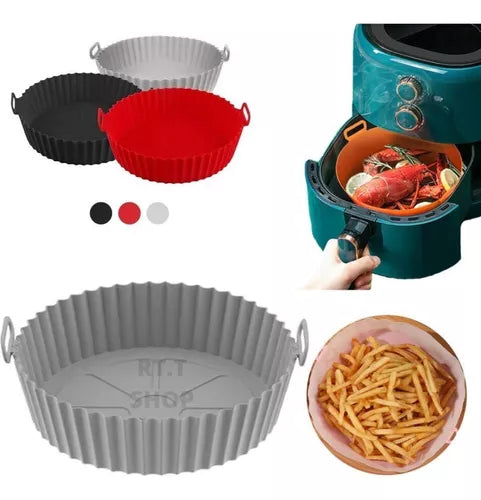 RECIPIENTE REUTILIZABLE DE SILICONA AIRFRYER